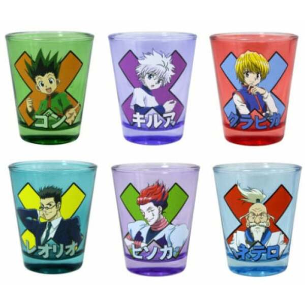 Hunter x Hunter  Pack de (12) Vasos de Chupitos Blind Box 59 ml