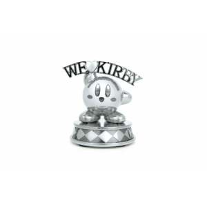 Kirby Estatua DieCast We Love Kirby Silver Edition 10 cm