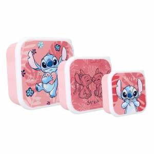 Lilo & StitchPack de 3 Fiambreras Stitch Bon Appetit!