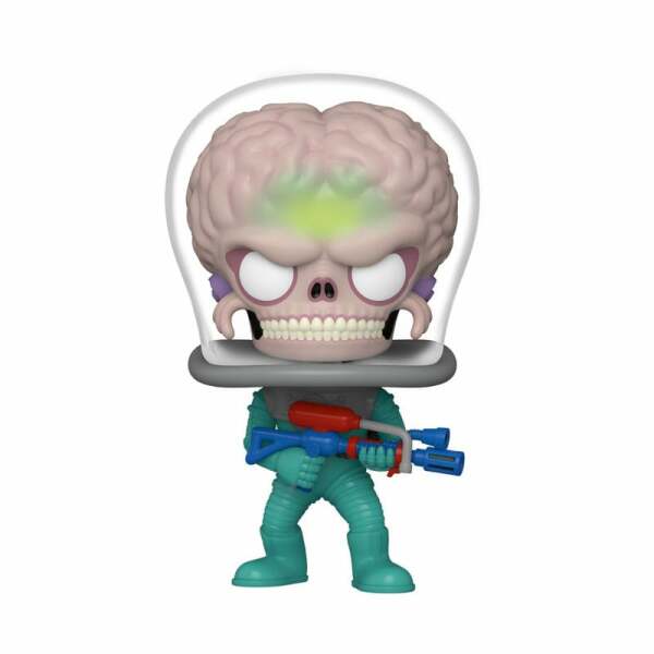 Mars Attacks Figura POP! Movies Vinyl Alien Soldier with Atomic Ray Gun 9 cm