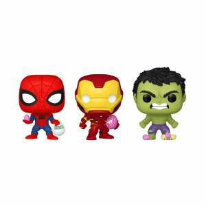 Marvel Pack de 3 Figuras Pocket POP! Vinyl Easter 4 cm