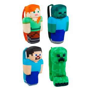 Minecraft Mochilas de peluche 30 cm Surtido (4)