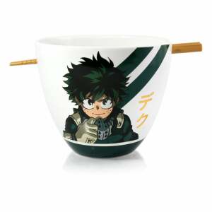 My Hero Academia Bol para Ramen con Palillos Izuku Midoriya 473 ml