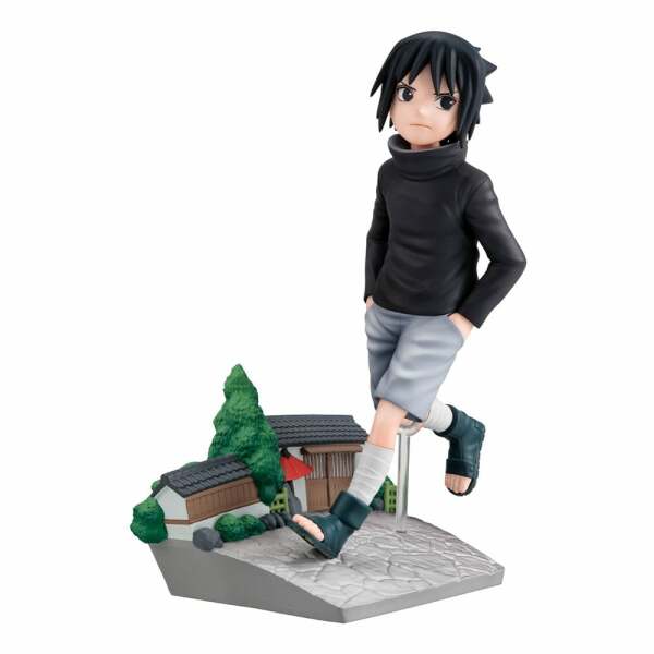 Naruto Shippuden G.E.M. Series Estatua PVC Sasuke Uchiha GO! 14 cm