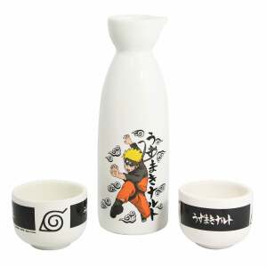 Naruto Shippuden Sake Set de cerámica Naruto