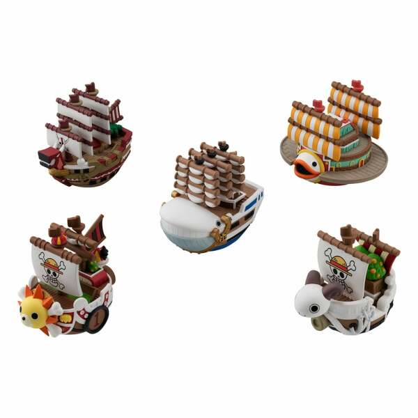 One Piece Yuracolle Series Pack de 5 Figuras Grand Line 6 cm