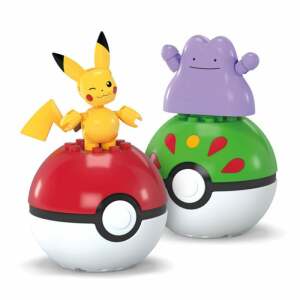 Pokémon Kit de Construcción MEGA Poké Ball Collection: Pikachu & Ditto