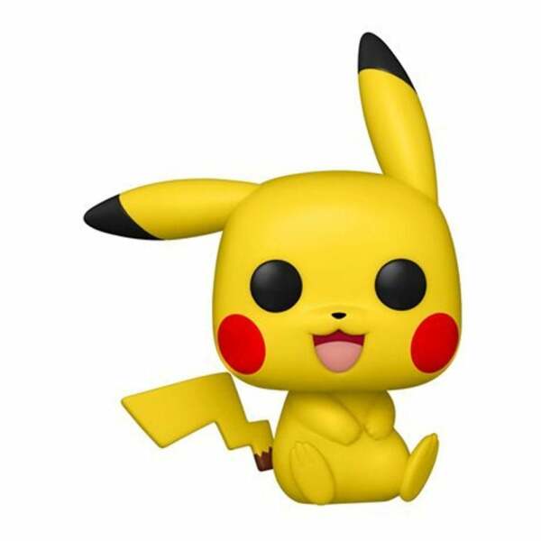 Pokémon POP! Games Vinyl Figura Pikachu Sitting 9 cm