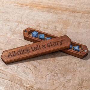 Q Workshop Caja para Dados Sapelli All dice tell a story