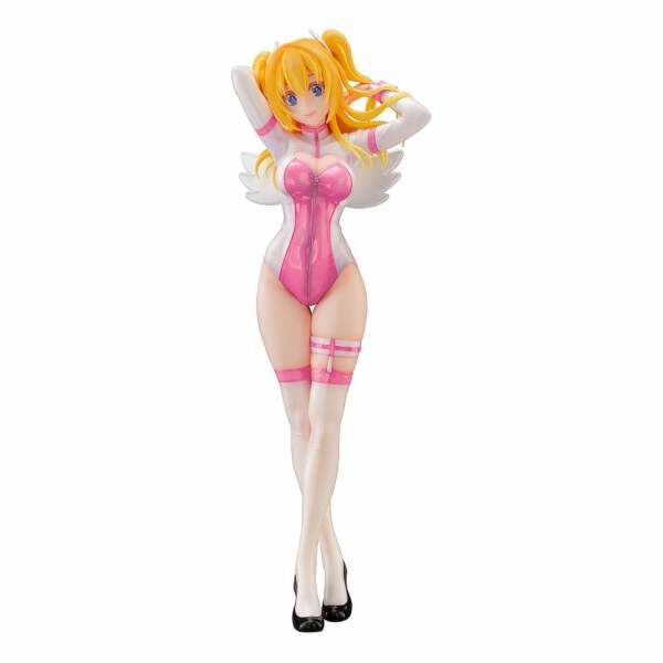 2.5 Dimensional Seduction Estatua PVC 1/7 Liliel Angel School spin-off Training Suit/Ririsa 25 cm