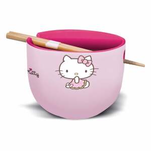 Sanrio Bol para Ramen con Palillos Hello Kitty Japan