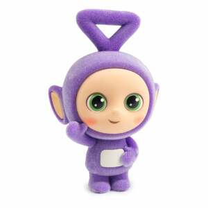 Teletubbies figuras mini Cheebee Tinky Winky Flocked 6 cm