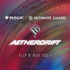 Ultimate Guard Flip’n’Tray 100+ Xenoskin Magic: The Gathering “Aetherdrift” – Design 1