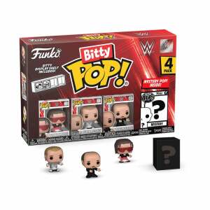 WWE Pack de 4 Figuras Bitty POP! Vinyl Bret Hart 2,5 cm