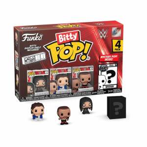 WWE Pack de 4 Figuras Bitty POP! Vinyl The Undertaker 2,5 cm