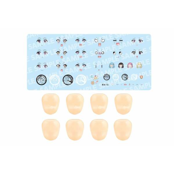 Sousai Shojo Teien Accesorios 1/10 Customized Face & Decal Set Vol. 5 Designed by Raguhonoerika For Madoka Yuki A