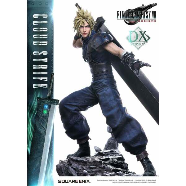 Final Fantasy VII Rebirth Estatua 1/4 Cloud Strife Deluxe Ver. 68 cm