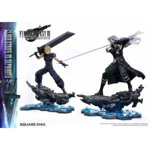 Final Fantasy VII Rebirth Pack de 2 Estatuas 1/4 Cloud Strife vs Sephiroth 69 cm