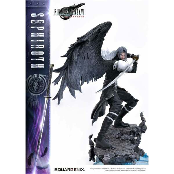 Final Fantasy VII Rebirth Estatua 1/4 Sephiroth 69 cm