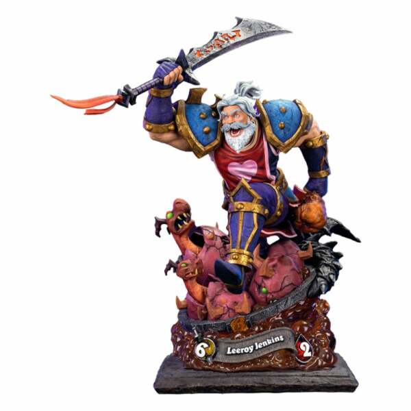 Hearthstone Estatua 1/6 Leeroy Jenkins 46 cm