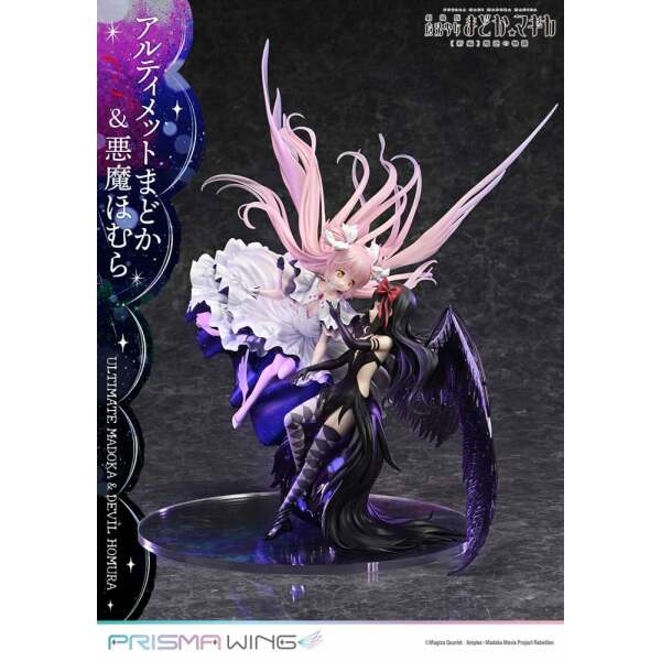 Puella Magi Madoka Magica The Movie Rebellion Estatua PVC 1/7 Prisma Wing Ultimate Madoka & Devil Homura 43 cm