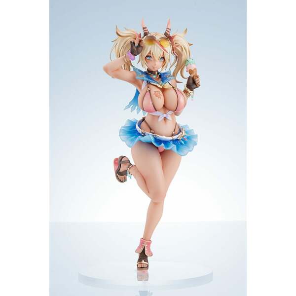 Idola Phantasy Star Saga Estatua PVC 1/7 Summer Innocent Gene Chaos 27 cm