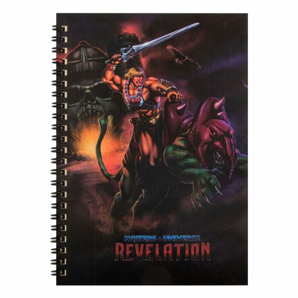 Amos del Universo: Revelación He-Man with Battle Cat Notebook