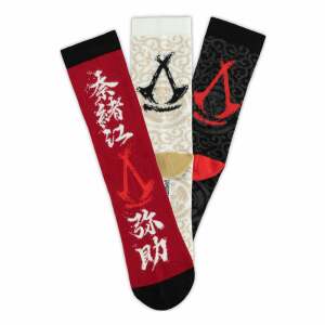 Assassin´s Creed Shadows Pack de 3 Pares de Calcetines Crew 35-38