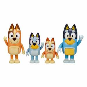 Bluey: Family 4 Piece Figure Set