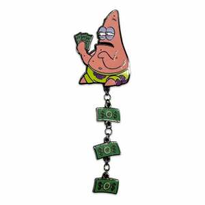 Bob Esponja Chapa Dangling Patricio 12 cm