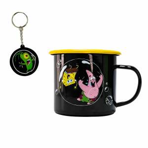 Bob Esponja taza y llavero