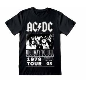 AC/DC Camiseta Highway To Hell 1979 Tour Black talla L