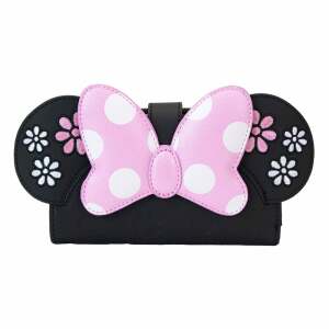 Disney by Loungefly Monedero Minnie Floral Rock the Dots Flap