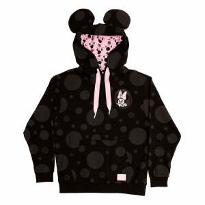 Disney by Loungefly Sudadera Capucha Unisex Minnie Rocks the Dots Florals talla L