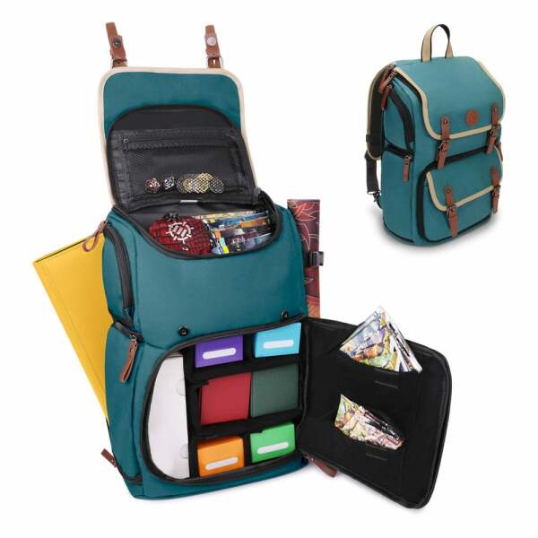 Enhance TCG Series Trading Card Backpack Designer Edition Green