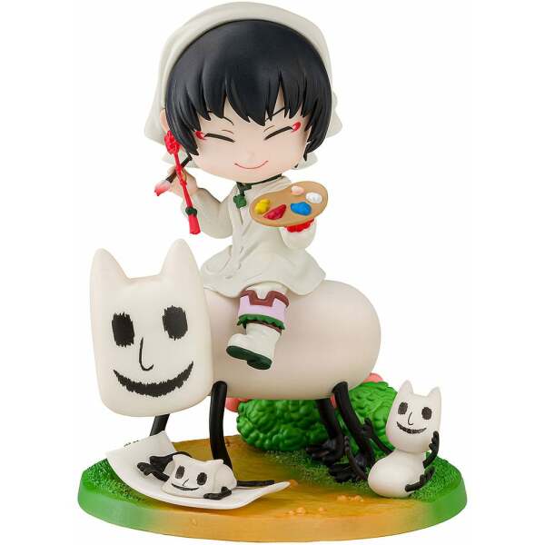 Hozuki no Reitetsu Estatua PVC Hakotoniwa Hakutaku & Mao Hao Hao 12 cm