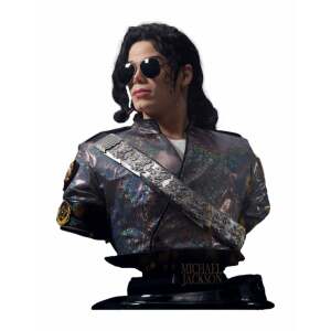 Michael Jackson Busto tamaño natural Dangerous Tour 78 cm