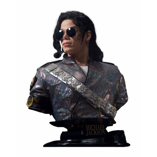 Michael Jackson Busto tamaño natural Dangerous Tour 78 cm