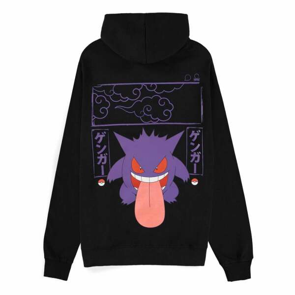 Pokémon sudadera capucha Gengar talla L