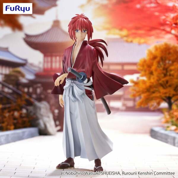 Rurouni Kenshin: Meiji Kenkaku Romantan Estatua PVC Trio-Try-iT Kenshin Himura 19 cm