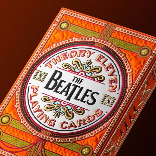 The Beatles Baraja de cartas Orange Version